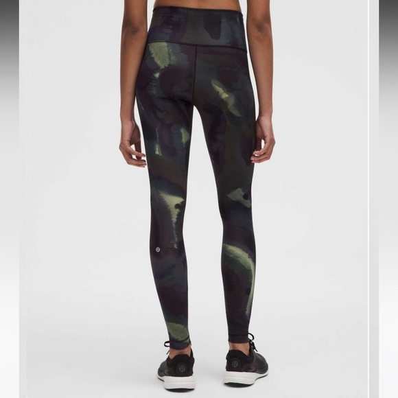 Lululemon Wunder Train High-Rise‎ Tight 28" Ink Islands Burnside Multi Si… - Picture 1 of 4